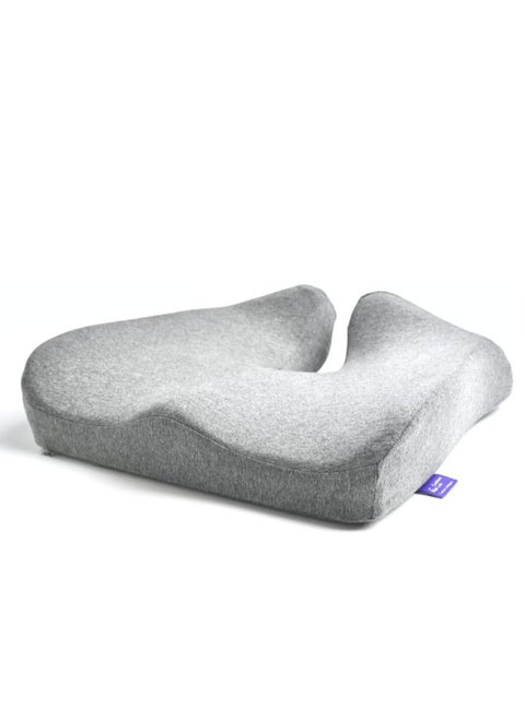 Lab Patented Pressure Relief Seat Cushion for Long Sitting Hours on Office & Home Chair - Extra-Dense Memory Foam for Soft Support. Car Pad for Hip, Tailbone, Coccyx, Sciatica