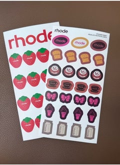 rhode stickers Two different styles, each with 2 sheets, totaling 4 sheets - pzsku/Z500CDF9B88071BA0F841Z/45/_/1739665736/429758cc-07dd-445a-b323-bd0380d92364