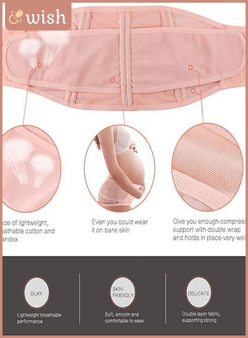 Wish Maternity Belly Band Pregnancy Belly Band Pregnancy Belt Maternity Support Band - Image 2