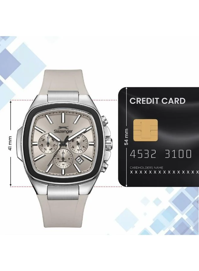 Slazenger  Men's Silicone Multifunction Watch SL.9.2643.2.366 - 41 mm  | Best Price UAE