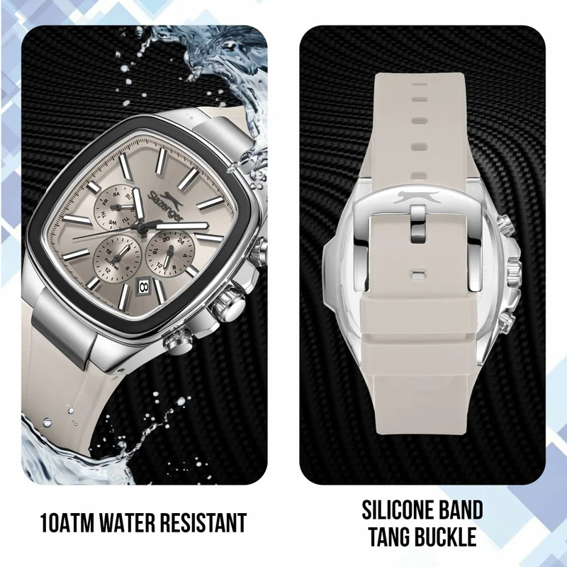 Slazenger  Men's Silicone Multifunction Watch SL.9.2643.2.366 - 41 mm  | Best Price UAE