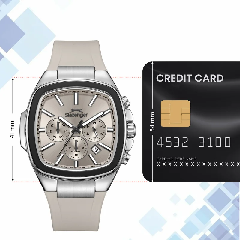 Slazenger  Men's Silicone Multifunction Watch SL.9.2643.2.366 - 41 mm  | Best Price UAE