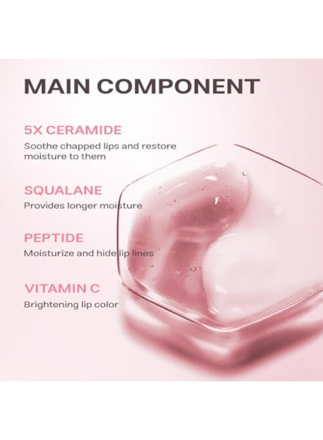 كوسروس سيروم شفاه مBrightening الببتيد، علاج مرطب للشفاه ليلاً ونهاراً، يغذي بعمق ويدعم حجم الشفاه، أقلام لامعة تقلل من الخطوط الدقيقة، تخفف الجفاف للحصول على شفات متلألئة ورطبة وممتلئة. - Image 3