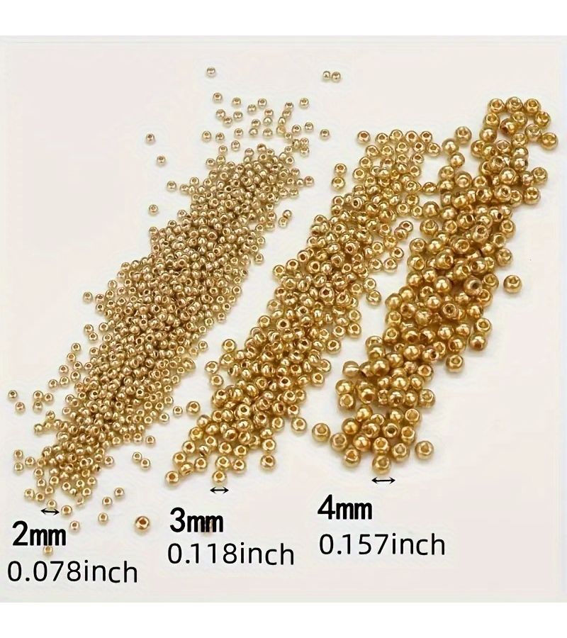 Purple Glass Rice Beads 2mm 820pcs Round for Jewelry Making - Image 4