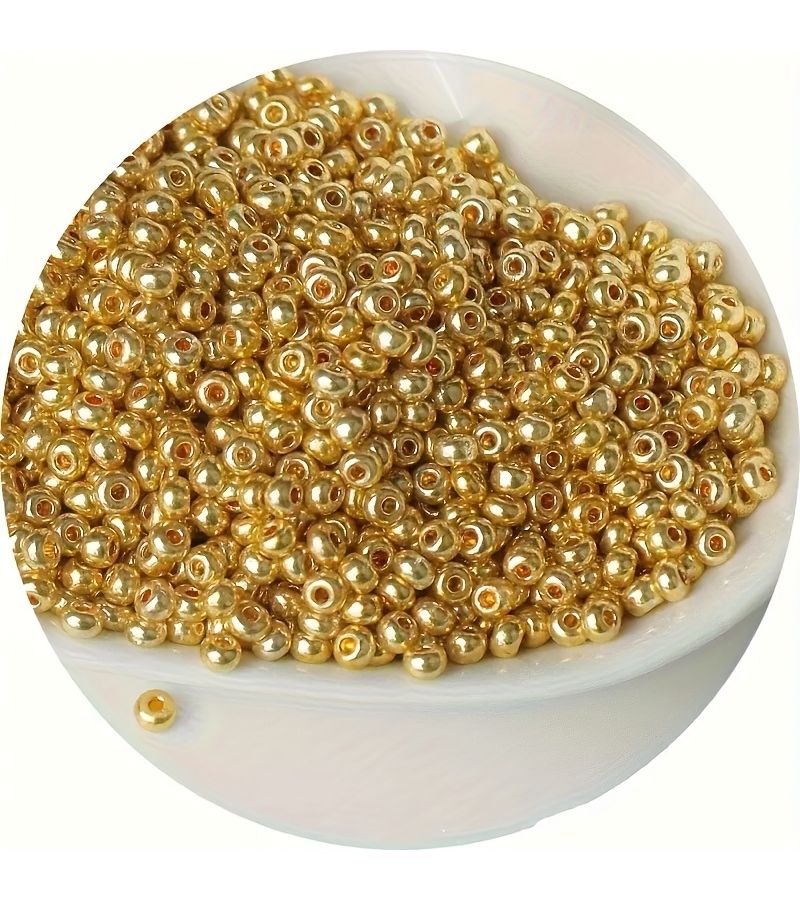 Purple Glass Rice Beads 2mm 820pcs Round for Jewelry Making - Image 5