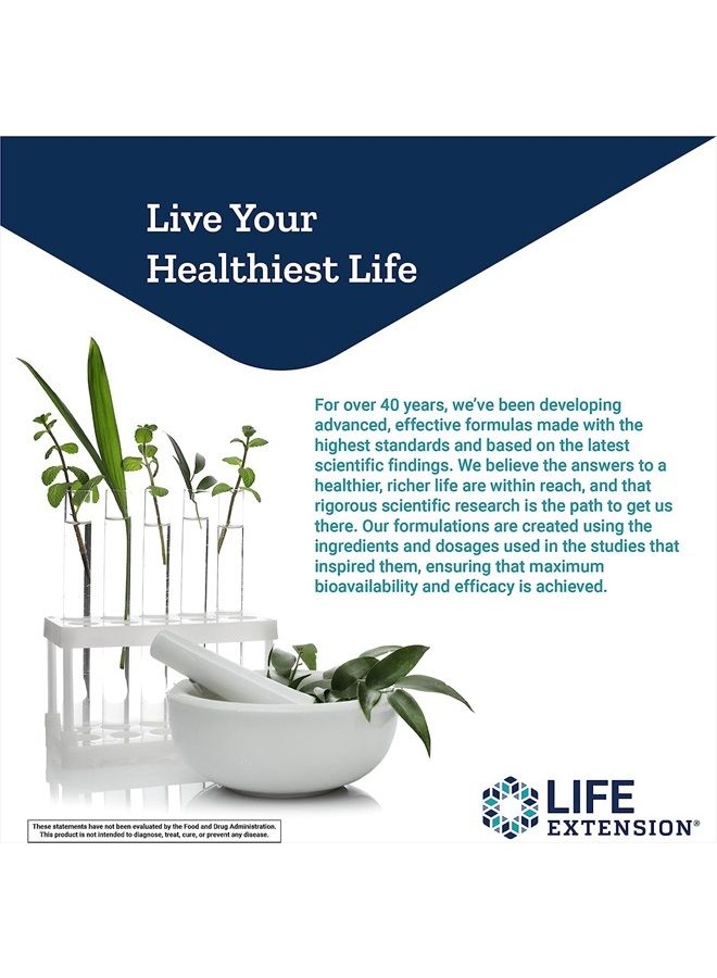 Life Extension مستخلص لحاء الصنوبر البحري الفرنسي بايكنوجينول، 100 ملغ - لصحة الأوعية الدموية والدورة الدموية - خالي من الغلوتين، غير معدل وراثيًا - 60 كبسولة نباتية - Image 4