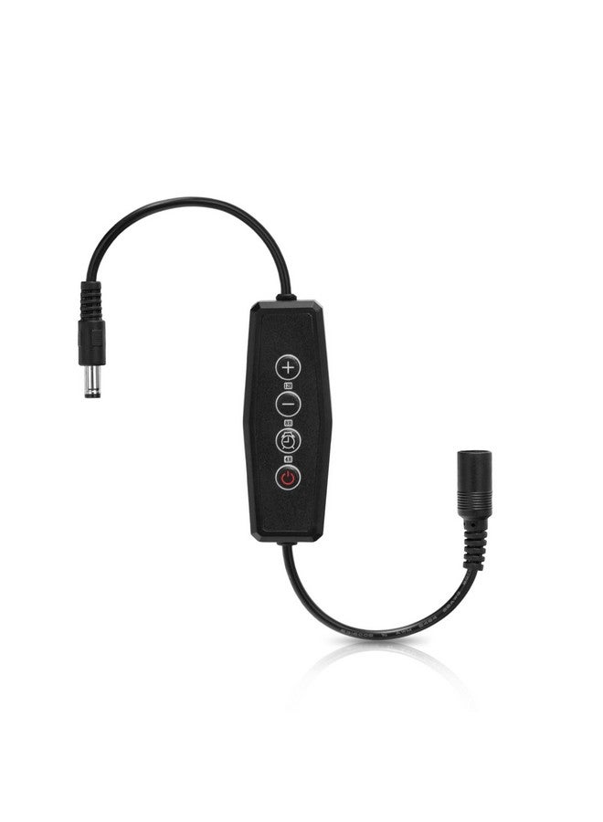 داتو جهاز تحكم في إضاءة حوض السمك DaToo مع مؤقت إضاءة LED أحادي القناة مع سطوع قابل للتعديل ومفتاح تعتيم الإضاءة 4/8/12 ساعة لإضاءة LED بجهد 5-24 فولت تيار مستمر - Image 1