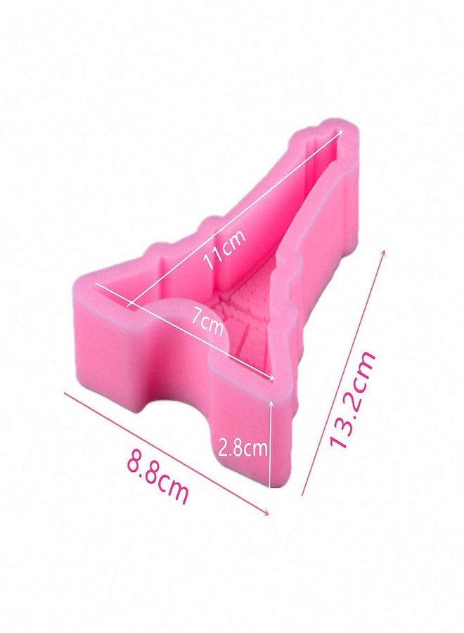 HiParty Paris Eiffel Tower Silicone Mold, 3D Chocolate Fondant Mold for DIY Cake Decorating, Mini Soap Resin Polymer Clay Mould - Image 2