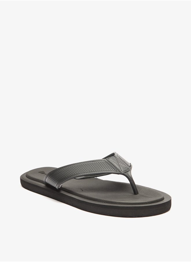 Lee Cooper شباشب رجالية بتفاصيل الشعار  - Image 1