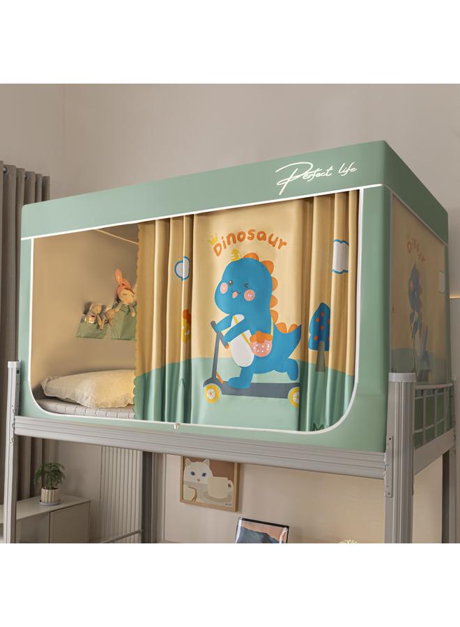 Y&D Bed Canopy Tents Curtain Blackout Curtain Single Bed Tent Curtain Student Shading Cloth Bed Canopy Mosquito Net Student Sleep Privacy Protection - Image 1