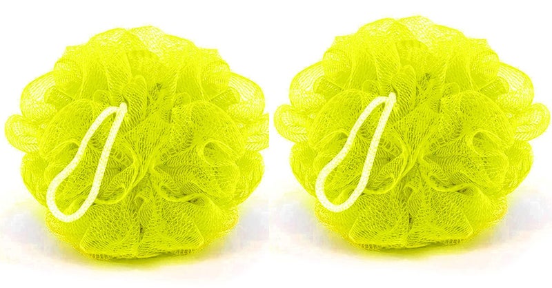 sp super Luxury Bathing Loofah For Men And Women | Pack Of 2 | Bath Loofah Sponge Scrubber Exfoliator for High Lather Cleansing - Image 1