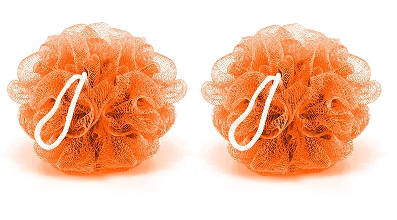 sp super Luxury Bathing Loofah For Men And Women | Pack Of 2 | Bath Loofah Sponge Scrubber Exfoliator for High Lather Cleansing - Image 2