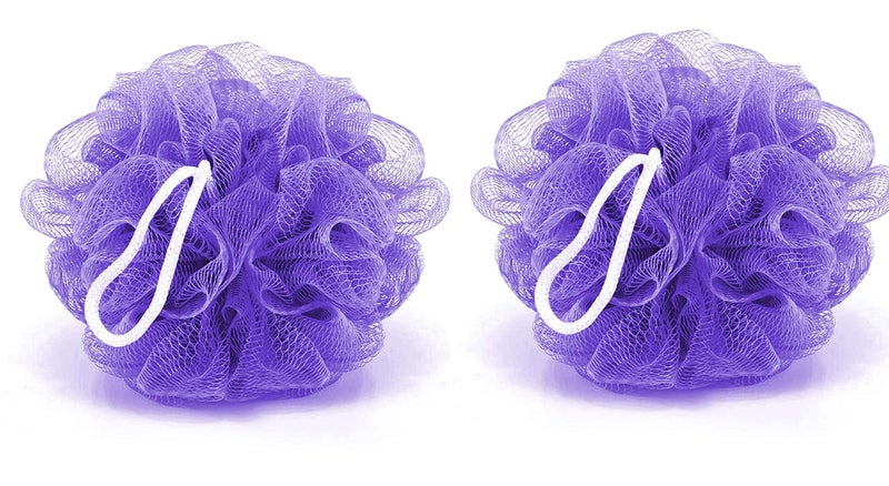 sp super Luxury Bathing Loofah For Men And Women | Pack Of 2 | Bath Loofah Sponge Scrubber Exfoliator for High Lather Cleansing - Image 3