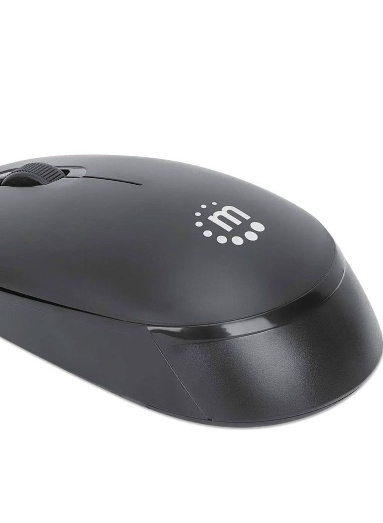 مانهاتن منهاتن ماوس لاسلكي أوبتيكال Performance III 1000DPI USB - أسود - Image 2