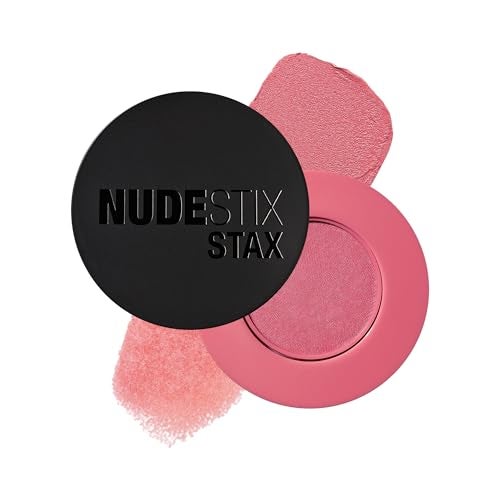 Nudestix STAX All Over Color Blush Balm MultiUse Cream Blush for Cheeks Eyes Lips with Soft Matte Finish Stackable Longwearing Vegan Clean Beauty Makeup Pink Love - Image 1