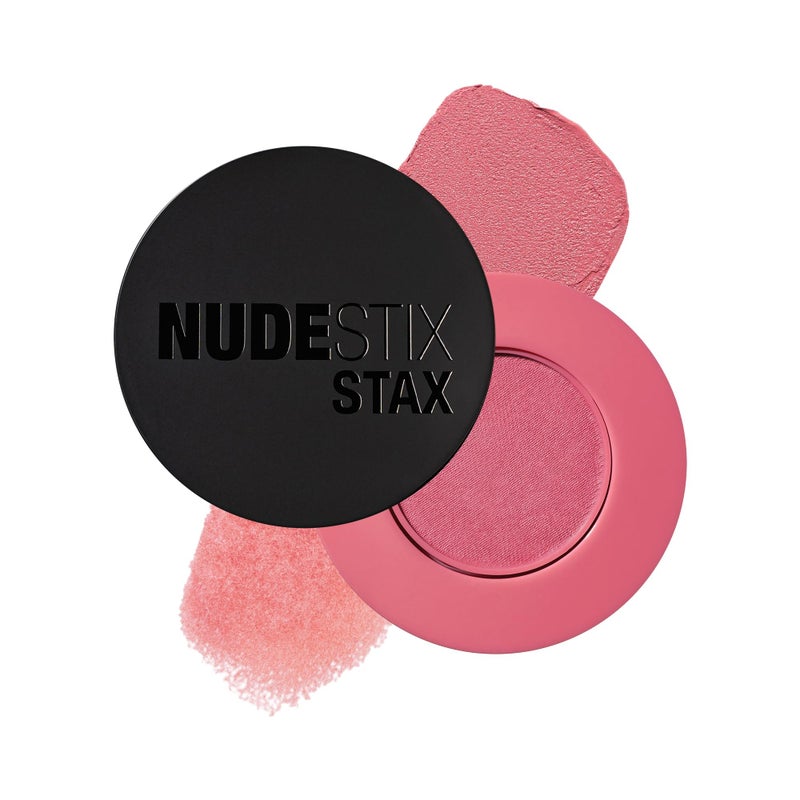 Nudestix STAX All Over Color Blush Balm MultiUse Cream Blush for Cheeks Eyes Lips with Soft Matte Finish Stackable Longwearing Vegan Clean Beauty Makeup Pink Love - Image 2