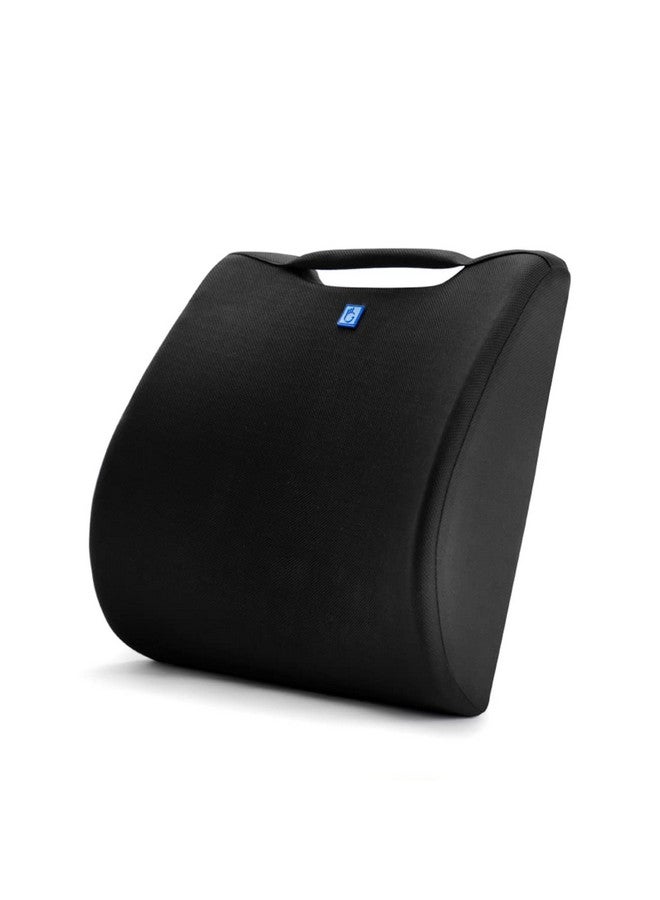 Back Good أورثوسيت من باك جود - مصمم لآلام الظهر | وسادة قطنية قطنية | رغوة مصبوبة صلبة | راحة طوال اليوم (أسود) - Image 1