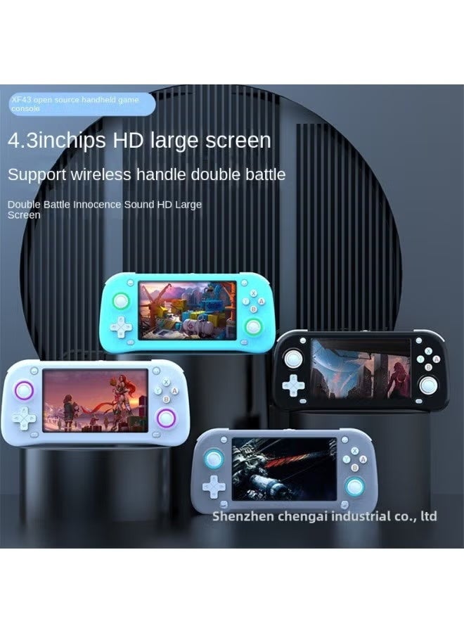 ELTRAZONE XF43 Handheld Retro Game Console, 64GB Gray Portable Gaming Device with HD Display & TV Connection - Image 5
