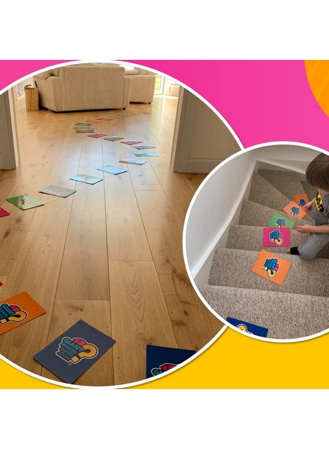 QUOKKA Giant Outdoor Games for Kids Ages 8-12 - Fun Family Game for Kids & Adults with Jumbo Dice - Play Indoor & Outdoor | 250 Challenges | Quick Set Up - Card Trivia Game for Teens Ages 7 10 - Image 5