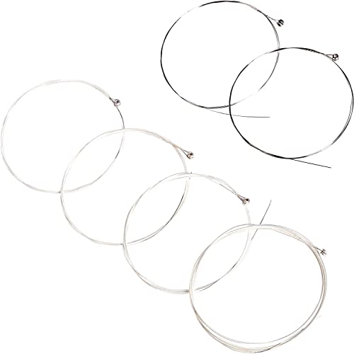 MUSTANG Acoustic Guitar String Full Set of Extra Light Special Replacement Acoustic Guitar Strings Stainless Steel Set of 6 Guitar String (Pack of 1) - Image 2