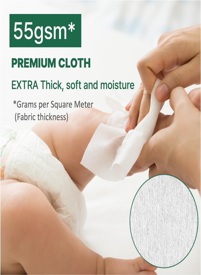 BEBESUP- Korea’s #1 Zero Harsh Chemicals Baby Wipes- Water Based Hypoallergenic Unscented Extra-Thick Organic baby wipes for sensitive skin Zero skin irritants Flip-Top 640 Count (8 Packs) - Image 4