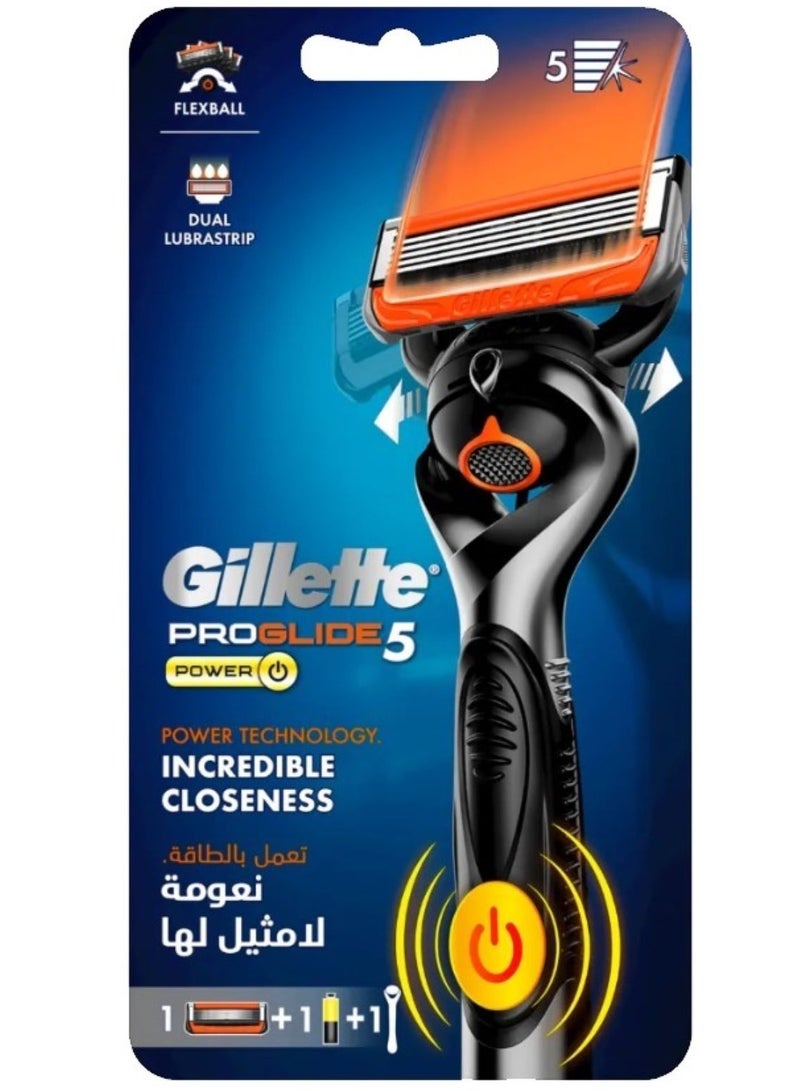 Gillette Proglide 5 Power 1 Handle + 1 Blade - Image 1