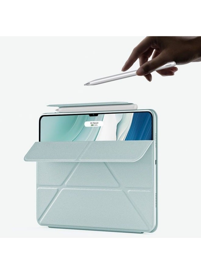 عام غطاء متوافق مع Huawei Matepad Pro 13.2 بوصة لعام 2023، غطاء أنيق ورفيع مغناطيسي يمكن طيه كحافظة ذكية، يدعم شحن القلم، وظيفة السكون / التشغيل التلقائي. - Image 4