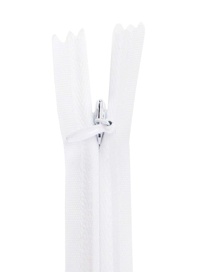 Seeking ROAM Invisible Zippers, Nylon Coil, #3, 2 Pieces (White, 18" inch) - Image 2
