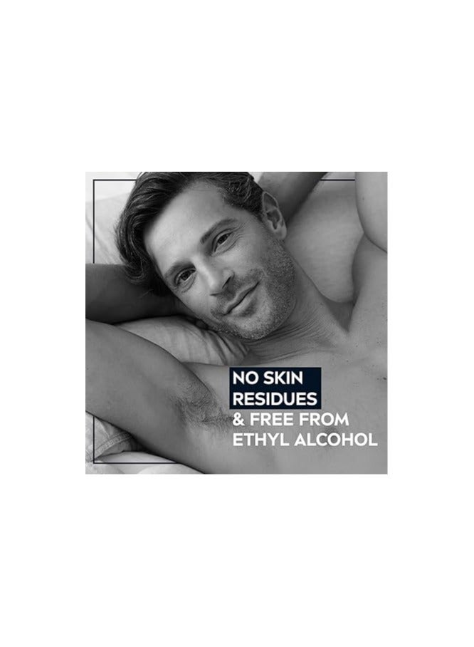 Nivea Men deodorant Spray Black & White Invisible Original 150 Ml  (May vary package) - Image 4