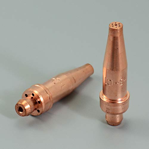 RIVERWELD Acetylene Cutting Tips 3-101 Size 1 & 1-3-101 for Victor Style Oxygen Oxy Oxyfuel Cutter Torch Pack of 2 - Image 2