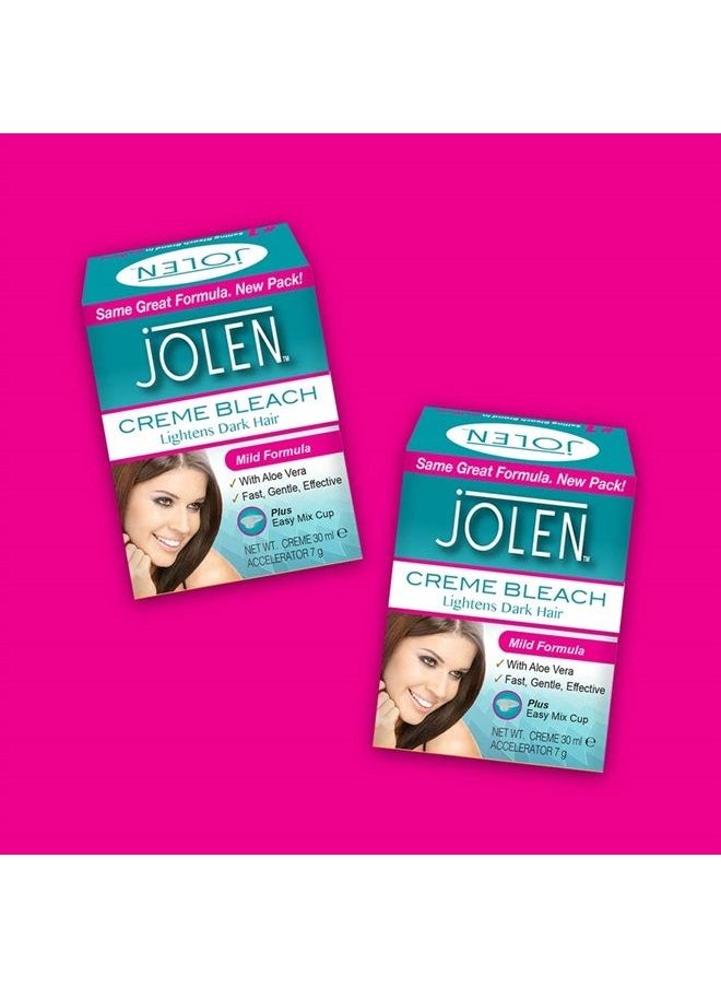 jOLEN - Mild 30 ml Facial Bleach Cream, Hair Removal - Image 1