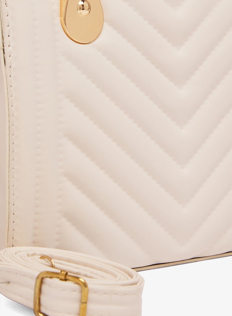 ايلا حقيبة علوية مبطنة بمقبض - Image 4