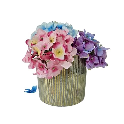 Fox & Fern Premium Ceramic Planter for Vibrant Garden | Enhance The Ambiance of Your Home, Office or Garden (Dia. 5Inch) (GA133B-075-GG) - Image 2