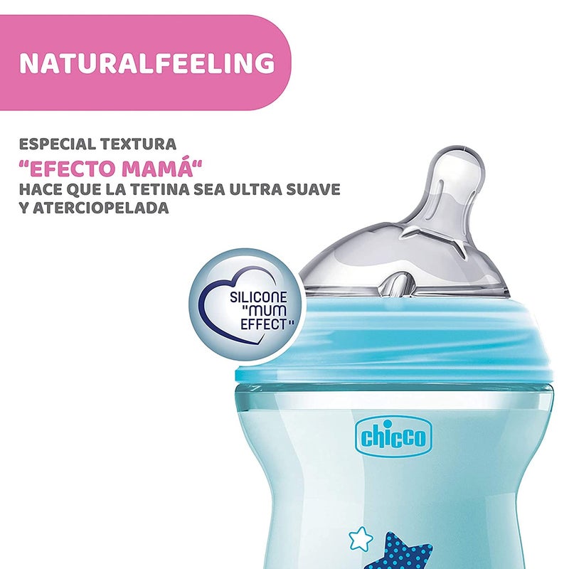 Chicco Natural Feeling Chicco Baby Bottle 150ml 0Mesi + Bimbo - Image 5