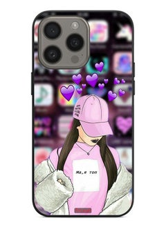Tolwak Apple iPhone 15 Pro Protective Case Cover Anti Social Club  - Image 2