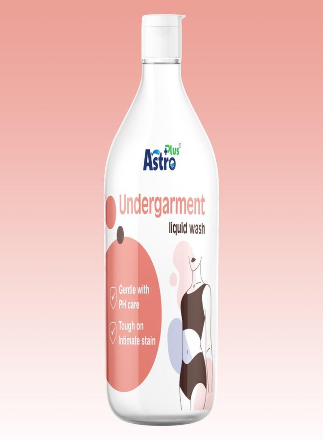 ASTRO PLUS + Astro Plus+ Undergarment Liquid Wash 300ml | Gentle Fabric Cleanser for Delicate Clothes | Removes Stains & Odor | Mild Laundry Liquid for Lingerie, Innerwear & Babywear - Image 1