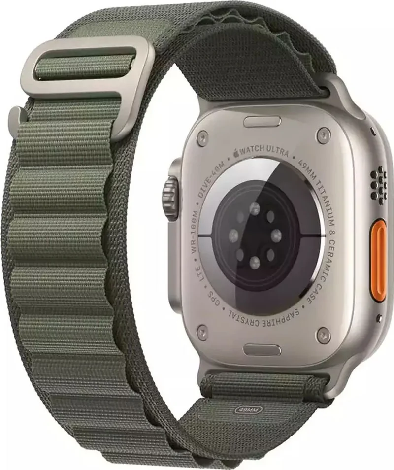 Forzacase Apple Watch 7 41MM Compatible Hook Fabric Strap - FC268