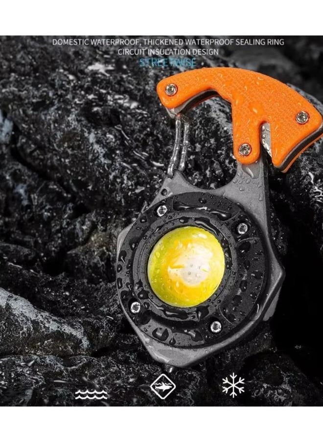 Rechargeable Power Display Strong Light Camping Lamp Bottle Opener Led Portable LED Work Light Keychain Flashlight