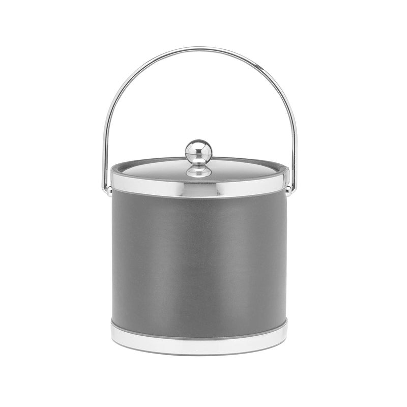 Kraftware Black with Polished Brass 3 Qt - Image 4