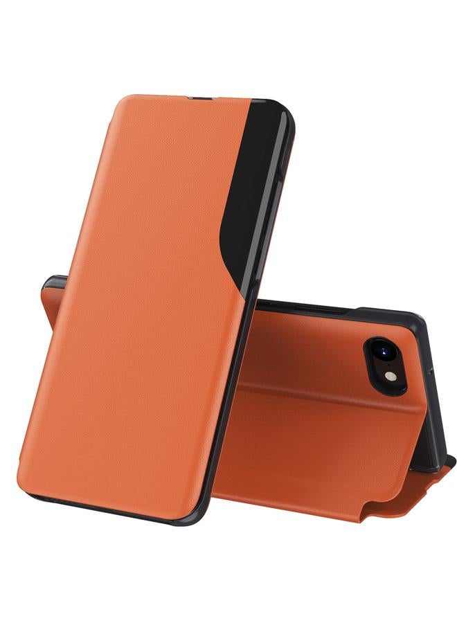 S-TOP Case For iPhone SE 2022 / SE 2020 / 8 / 7 / 6 & 6s Attraction Flip Holder Leather Phone Case - Image 1