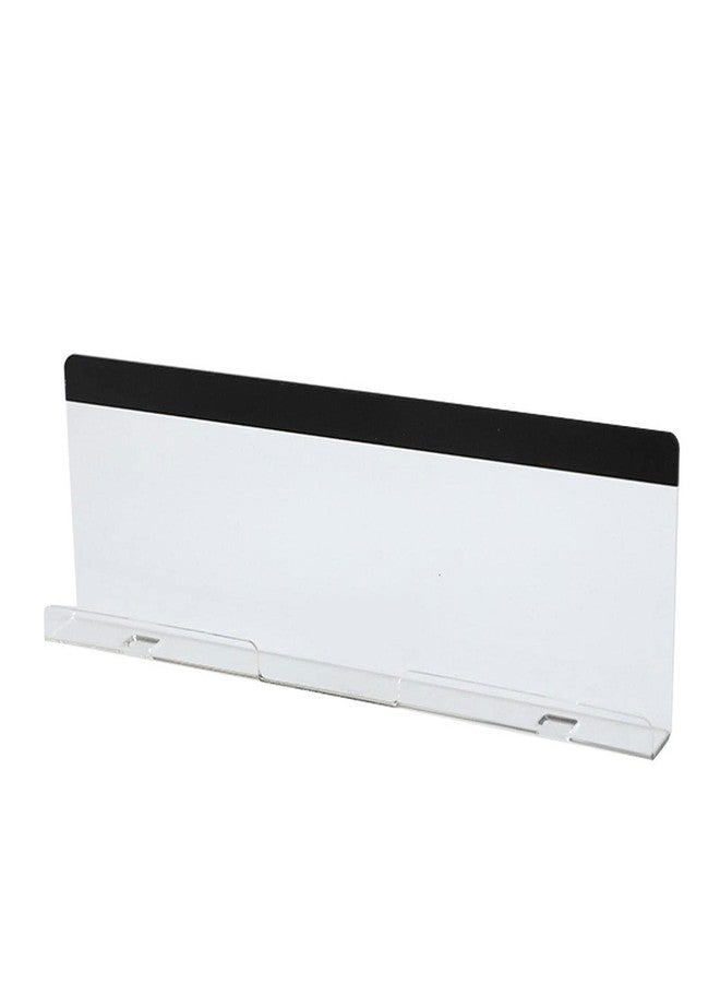 Khakho Multifunctional Monitor Memo Board,Clear Screen Memo Board,Sticky Note Holder,Transparent Memo Phone Holder,Computer Monitor Message Board for Office Home (White) - Image 1