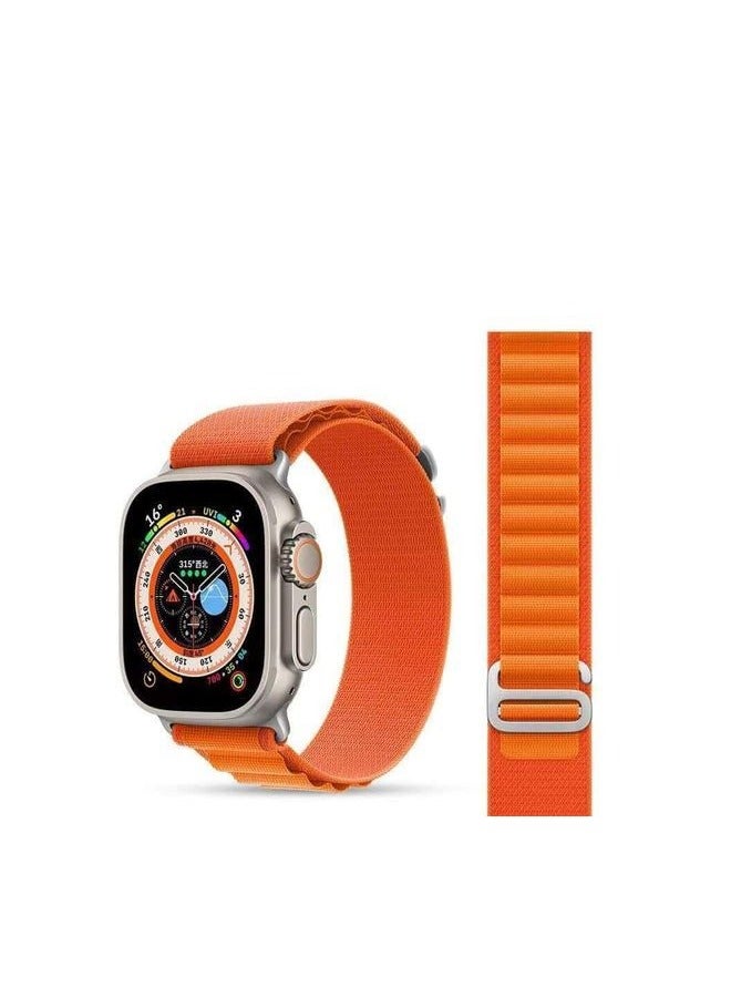 Spigen Watch Band Orange Sizes :42/44/45/49mm Strap For Apple watch Orange - Image 1