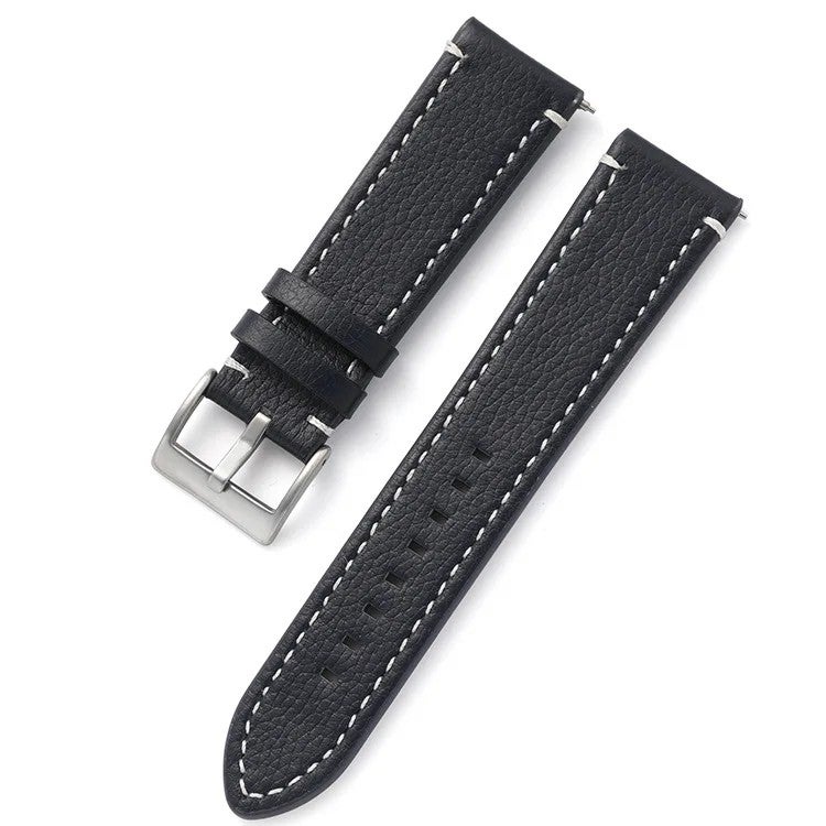 Bluejw 18mm 19mm 20mm 21mm 22mm 24mm Red Blue Yellow Leather  Watch Strap Leather Watch - Image 1