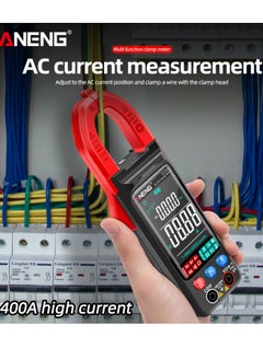 ANENG ST212 Clamp Meter Intelligent Digital Clamp Multimeter 6000 Counts Smart AC & DC Voltmeter 400A Ammeter VA Colored Display Auto Range Clamp Type Tester NCV Non-contact Voltage Measurer Resistanc  - Image 4