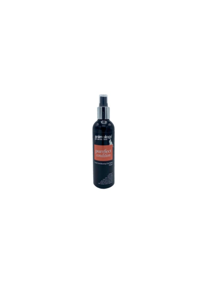 animology Animology Purrfect Condition Coat Conditioning Cat Peach Spray 250mL
