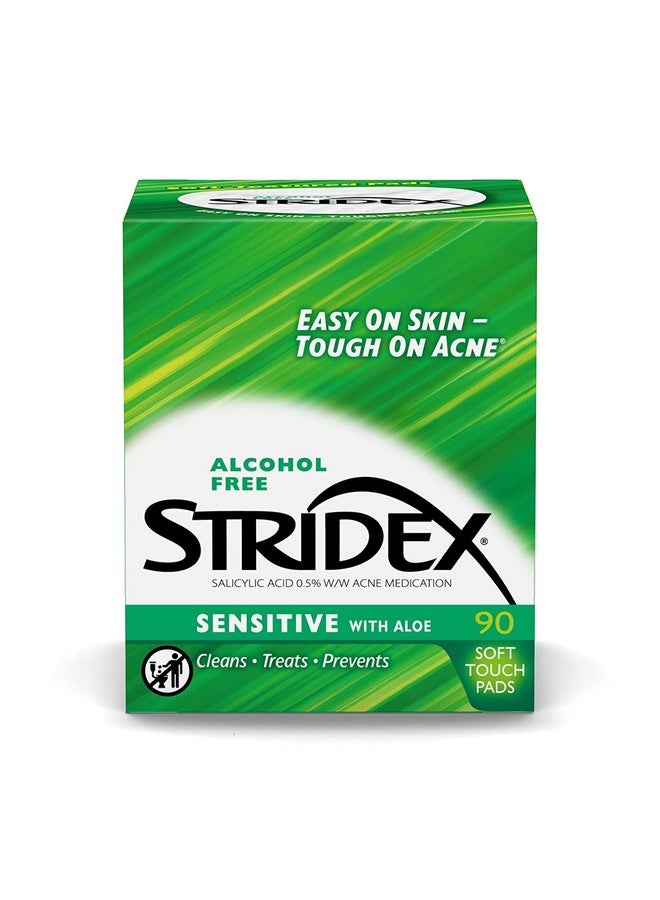 Stridex Medicated Pads Sensitive 90Count Boxes (Pack Of 3) - Image 1