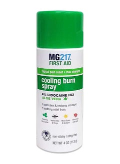 MG217 Maximum Strength Pain Relief Cooling Burn Spray 4 Oz  - Image 1