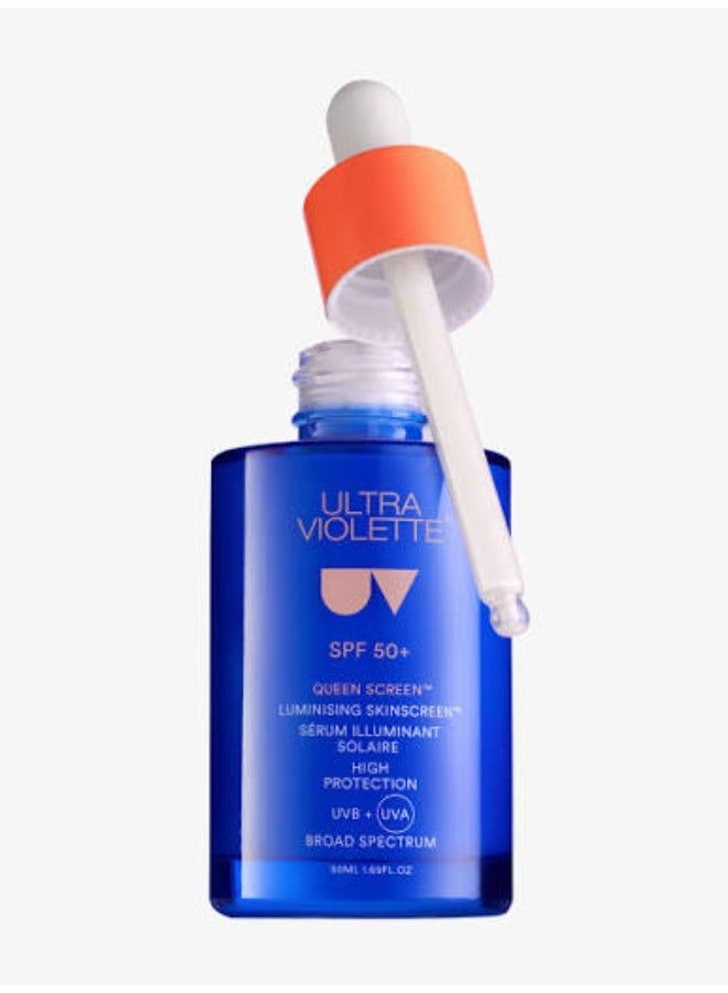 ULTRA VIOLETTE Queen Screen Luminising Skinscreen SPF50 50ml - Image 1