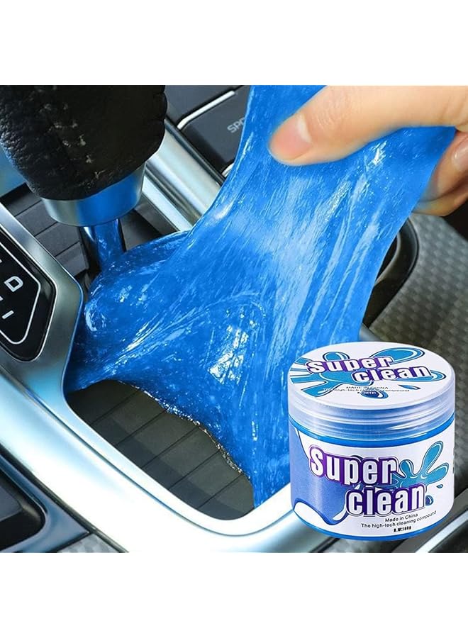 PROMASS Car Cleaning Gel Kit Universal Detailing Automotive Dust Car Crevice Cleaner Slime Auto Air Vent Interior Detail Removal for Car Putty Cleaning Keyboard Cleaner Car Accessories Blue - Image 1