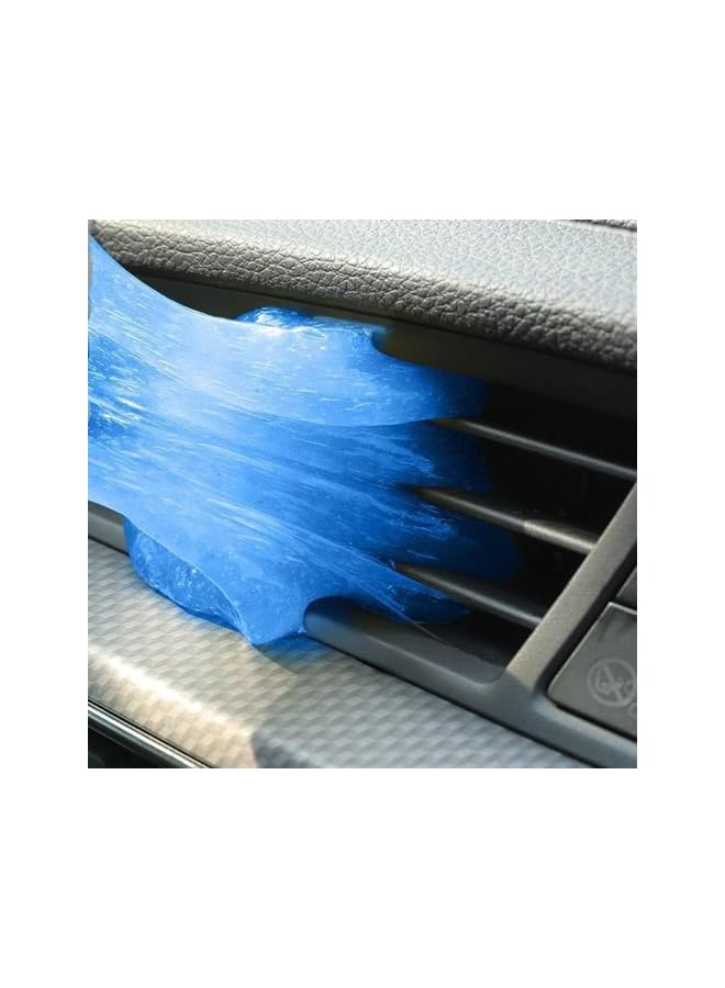 PROMASS Car Cleaning Gel Kit Universal Detailing Automotive Dust Car Crevice Cleaner Slime Auto Air Vent Interior Detail Removal for Car Putty Cleaning Keyboard Cleaner Car Accessories Blue - Image 2
